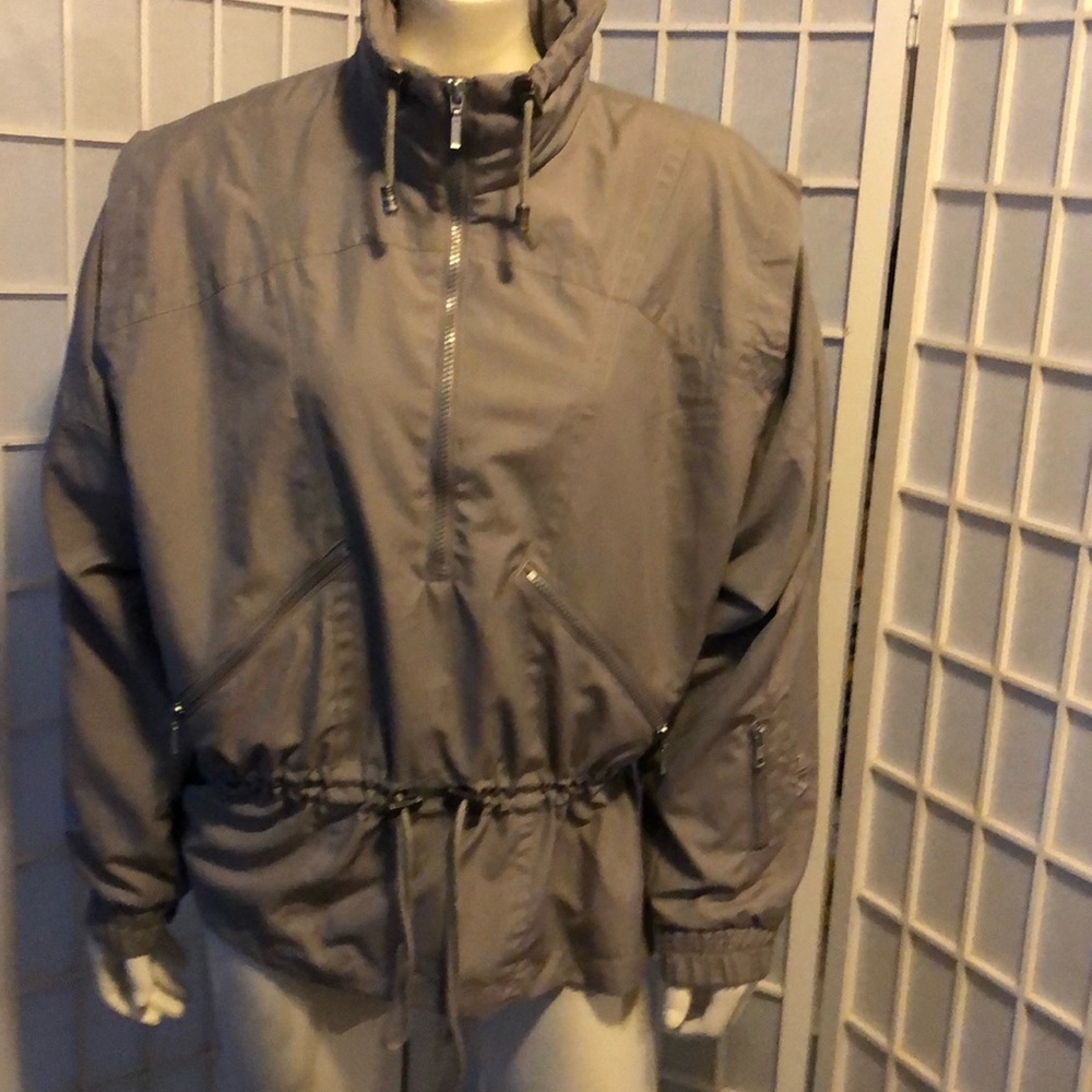 Gray Fila Light Weight Jacket Sz S